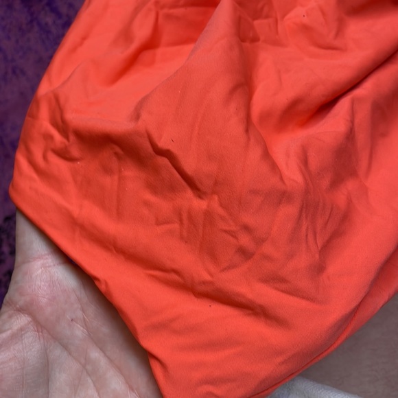 Light Orange Swimsuit by Girlfriend Collective - Picture 5 of 6